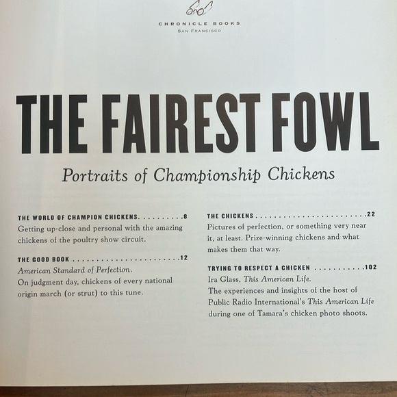 The Fairest Fowl: Portraits of Championship Chickens Book by Tamara Staples - Picture 5 of 16
